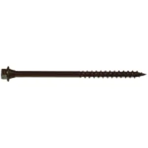 212 MAIN FastenMaster FMTLOK08-12 8 in. Timberlok Screw - 12 Pack, Corrosion Resistant, Quick Installation for Sailing Water Sports, Ideal for Pressure Treated Wood, Reduces Labor Time
