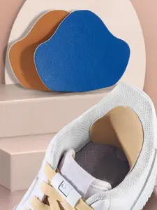 4pcs Self-Adhesive Shoe Heel Repair Patches, Wear & Tear Protection, Easy-To-Apply Adhesive Backing, Durable Design for Sports Shoes