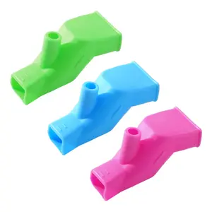 6 Counts Silicone Faucet Connectors, Water Tap Extensions for Kitchen Sink, Flexible Extenders Without Waste Splashing, Quick Install Various Colors