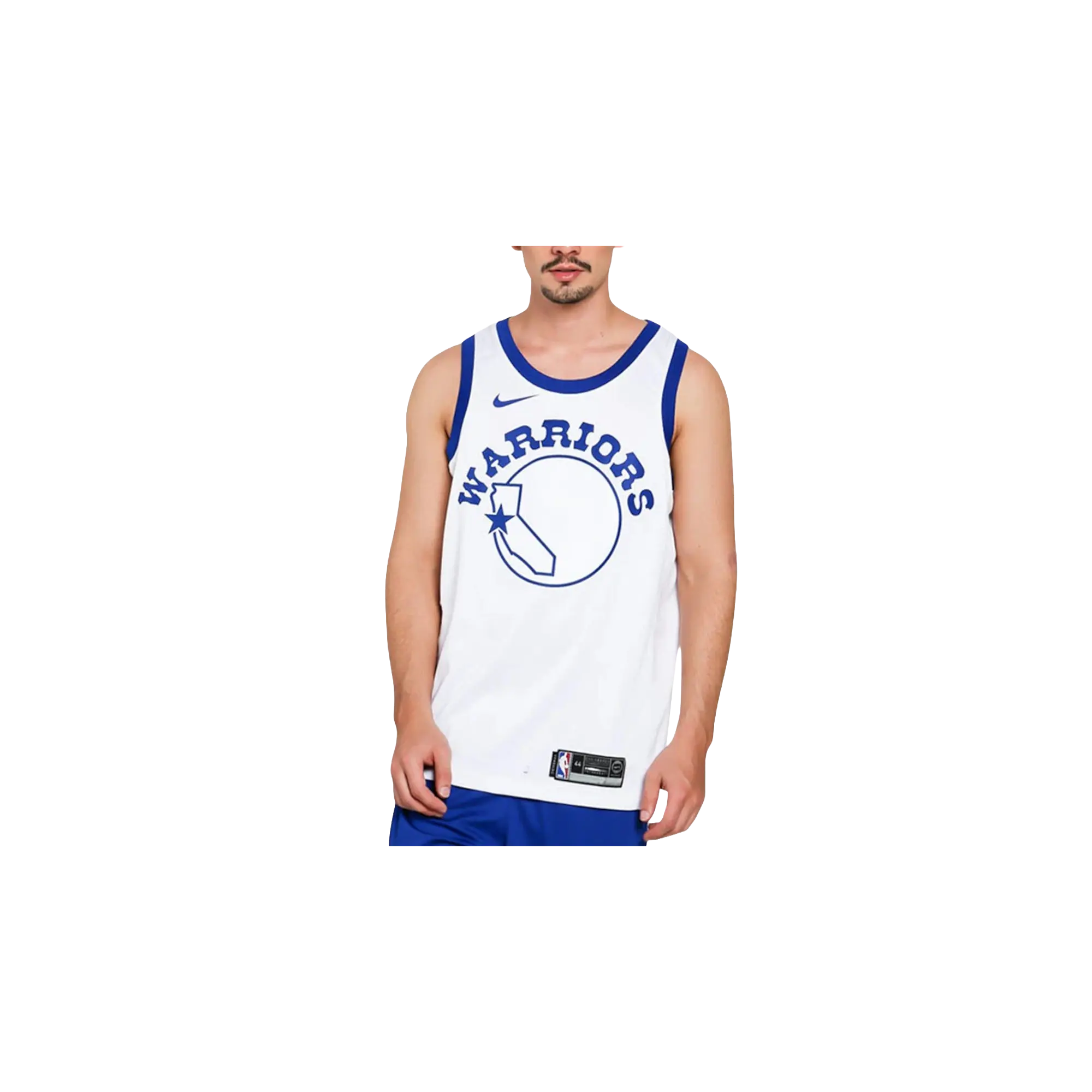 NBA GOLDEN STATE WARRIORS ASSOCIATION SWINGMAN JERSEY "White" 904155 100