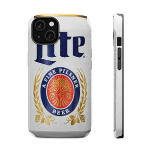 Miller Lite Case iPhone 13 14 15 Magsafe Tough Protection
