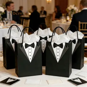 Gift Bags for Her/him, Suit and Shirt Design, Perfect for Weddings, Birthdays, Anniversaries, Party Favors, Groomsmen Gifts, Anniversary Party Gift, Anniversary Present