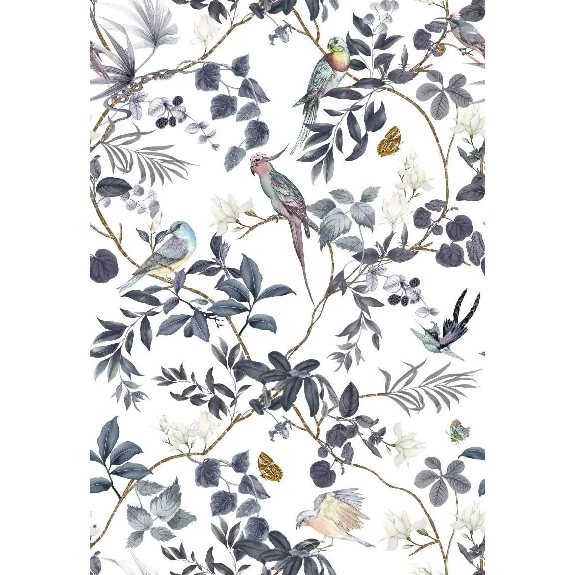Eco-Friendly Peel and Stick Wallpaper Sheets 11” x 16” - Free Spirit, 12 Sheets, Self-Adhesive, Sustainable Paper, 14.33 sq ft Coverage, Ideal for Living Room, Bedroom, Kitchen, Hallway, Office