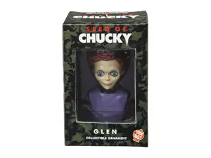Seed of Chucky Glen Bust Halloween Ornament Prop Horror Collectible Christmas