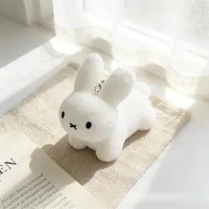 Kawaii Miffy Cute Handheld Doll Super Cute Mini Rabbit Bag Pendant Desktop Ornament Gift Toys