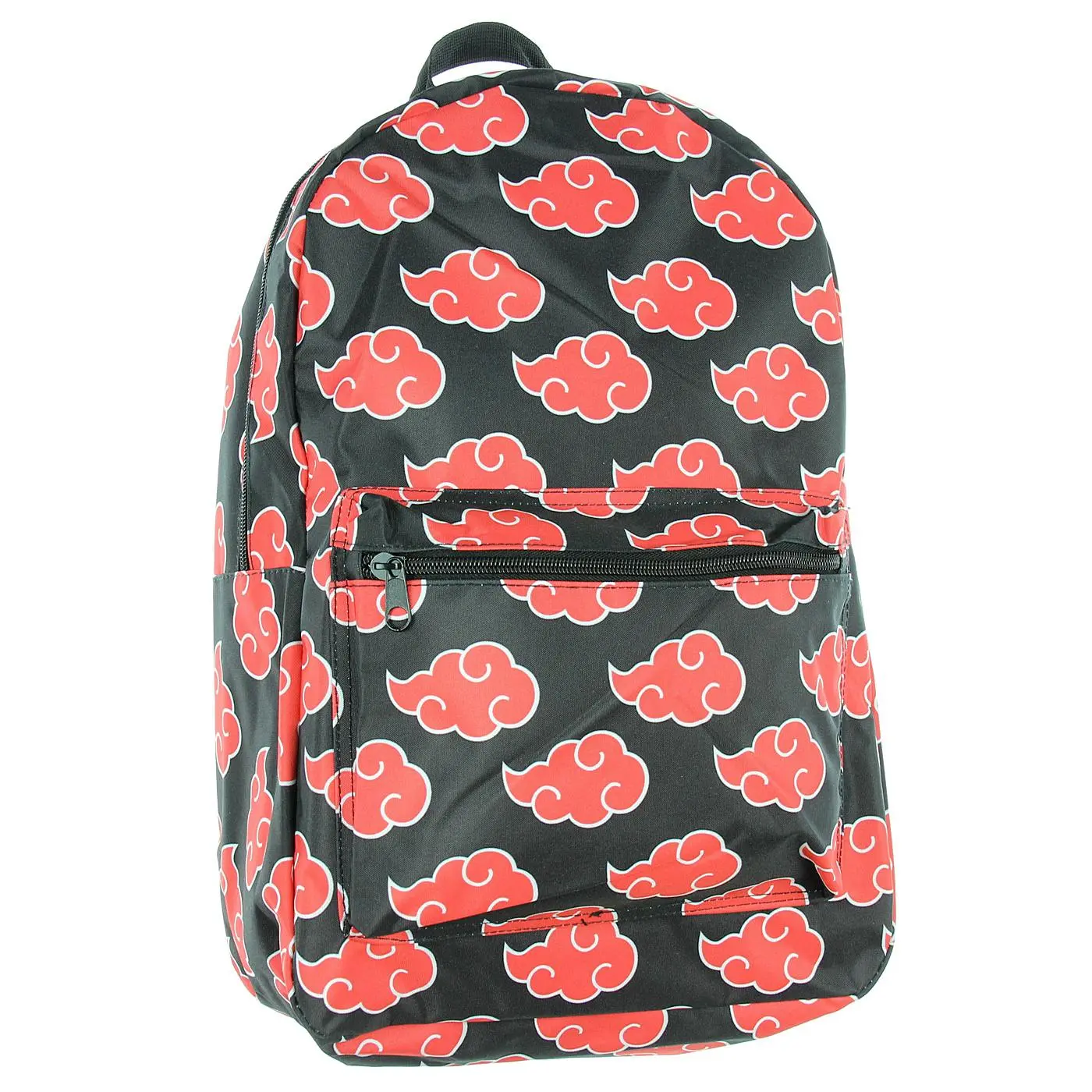 Naruto Backpack Shippuden Akatsuki Red Clouds All Over Print Travel Laptop Backpack 17"