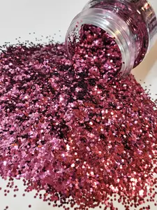 "Vintage Port" / Fine Glitter / Polyester Glitter / Tumbler Glitter / Red Glitter