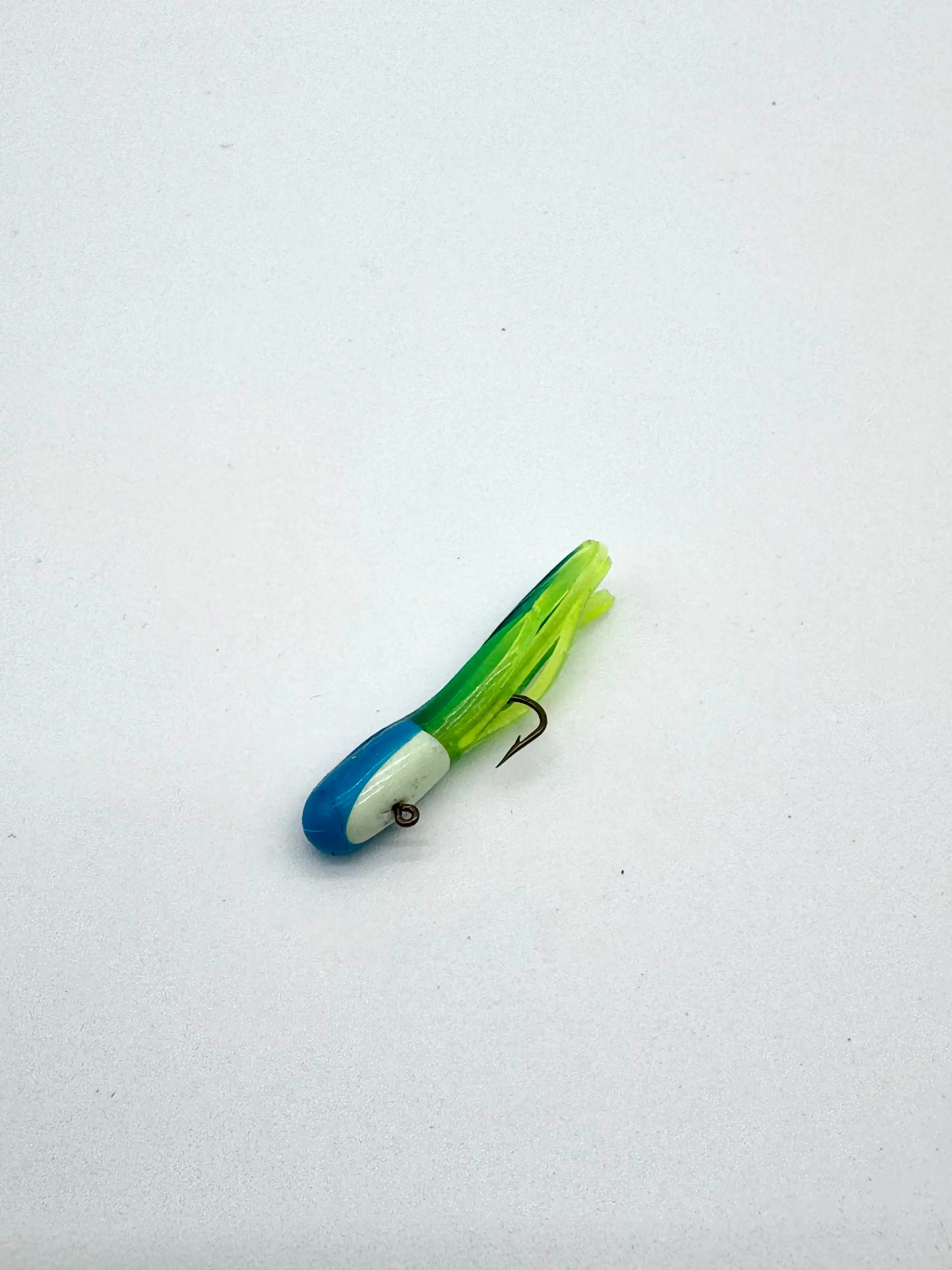 Blue/White/Chartreuse SMALL