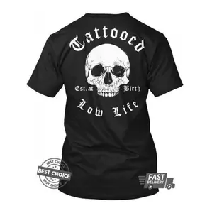 Tattooed Lifestyle Shirt Available in Sizes Small to ThreeXL