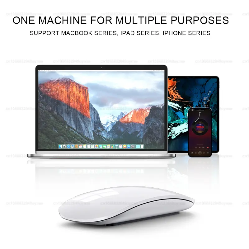 For APPLE Original Multi-Touch Surface Magic Mouse For Macbook Pro Air Mini Laptop Tablet PC iPad Bluetooth 5.0  Mouse