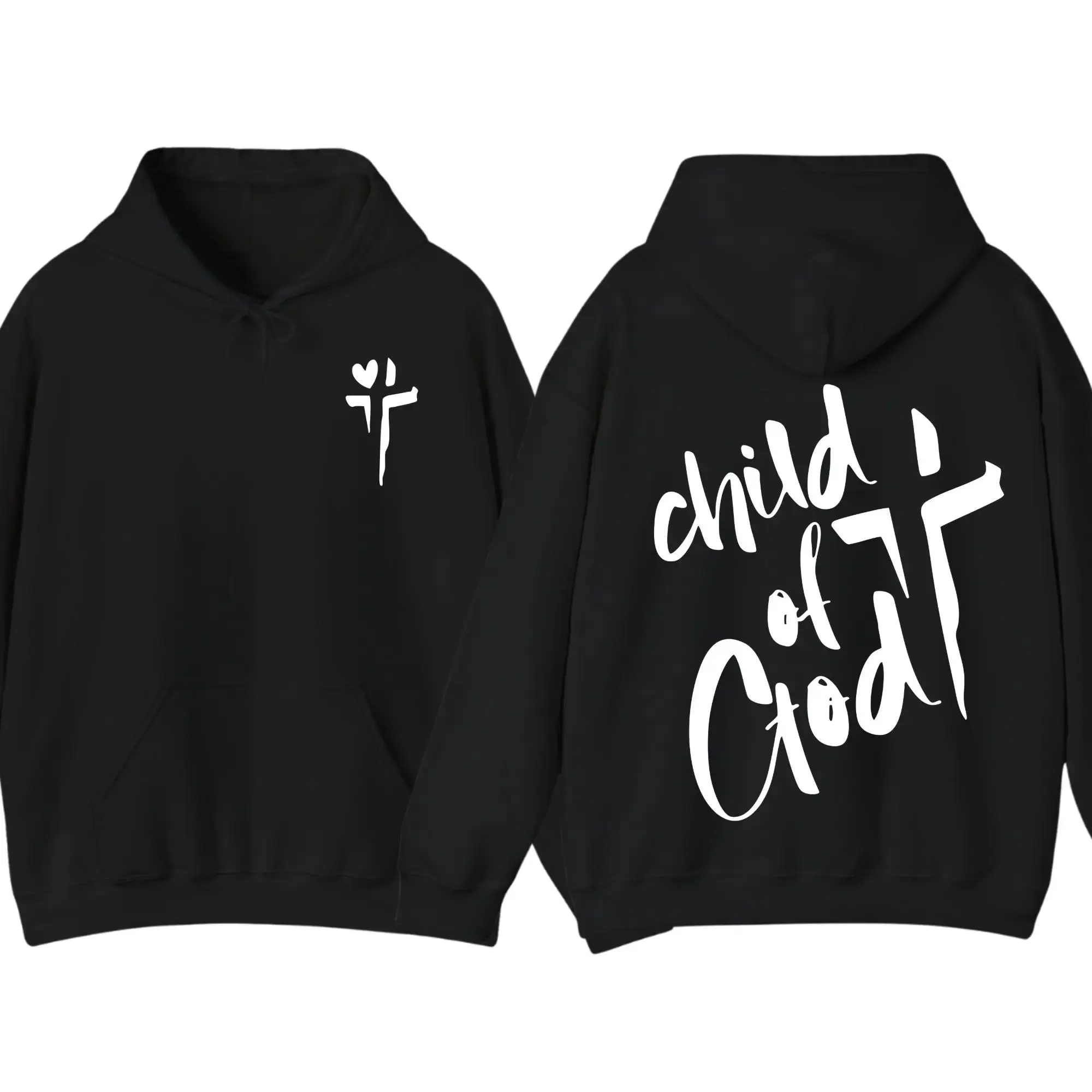 Child of God Christian Hoodie – Faith-Based Streetwear, Inspirational Apparel, Bold Statement for Believers In God, For men & Women, Casual Soft