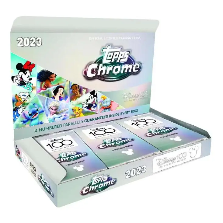 Topps Chrome 2023 Disney 100 Years Of Wonder Trading Cards