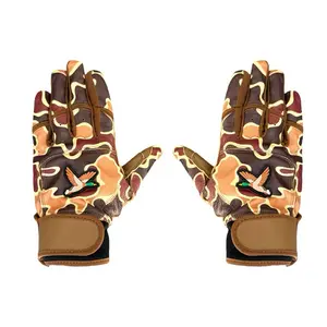 Duck Hunter Camo Baseball Batting Gloves; High Quality Camo Baseball Gloves