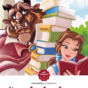 Disney Color by Numbers Coloring Book for Children and Adults - beauty number books Adult Activities Learning Art Entertainment Creative Expression