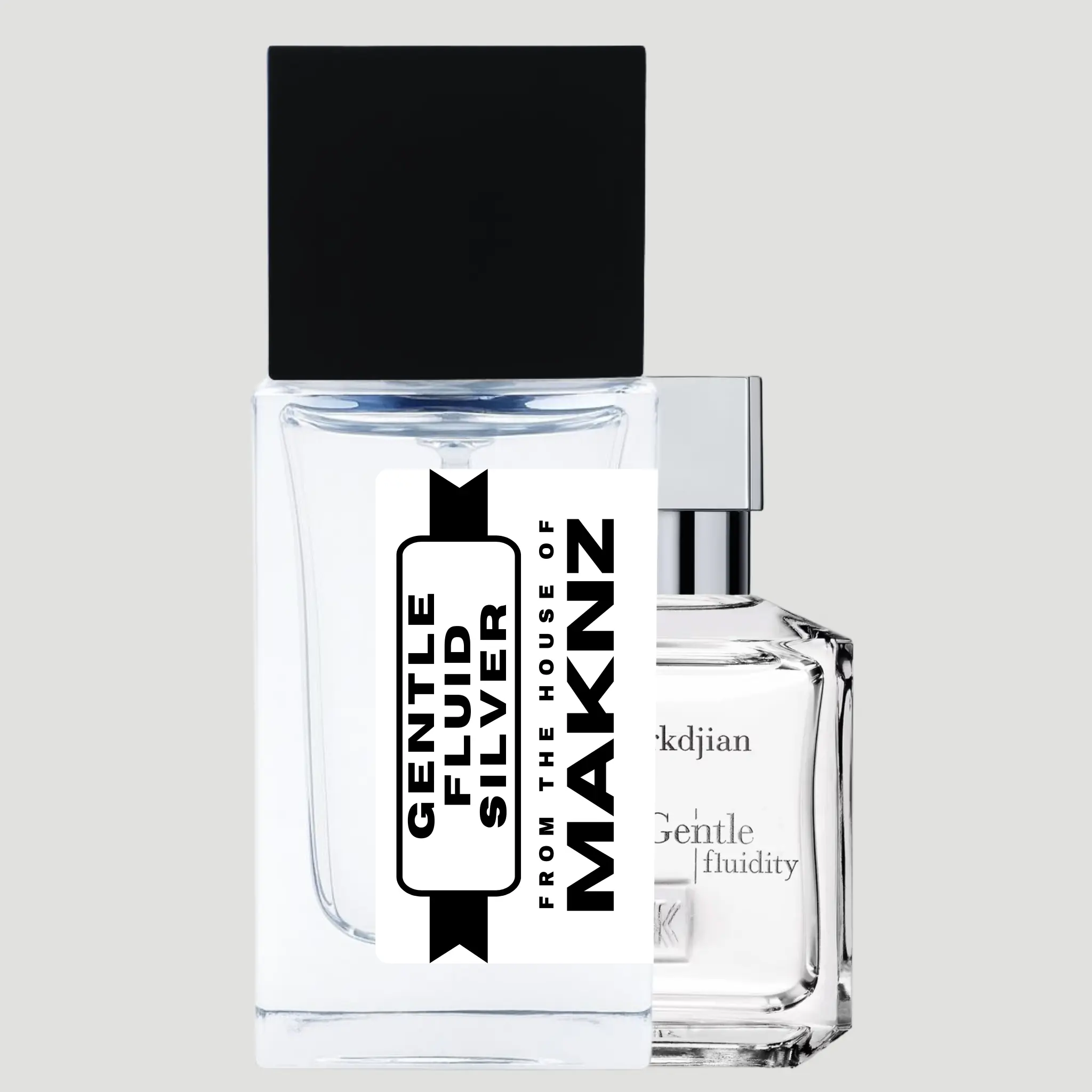 MAKNZ GENTLE FLUID SILVER Unisex Fragrance - aromatic, fresh spicy, woody, musky, powdery Scent