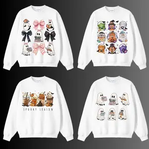 [ COLLECTION ] Spooky Season Sweatshirt, Fall Coffee Sweatshirt, Halloween Coffee Sweatshirt, Cute Fall Sweater, Pumpkin Spice Shirt, Iced Coffee Lover Shirt, Spooky Season Shirt, Fall Halloween Gift Shirt