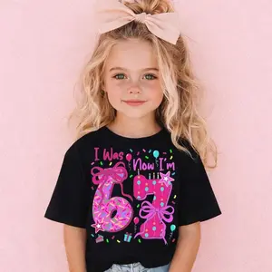 [Sale Up To 50%] Neon 6 7 Birthday Shirt, I Was 6 Now I’m 7 T-Shirt, Seven Birthday Shirt for Kid, Birthday Girl Sshirt, Youth Happy Birthday Party Tees