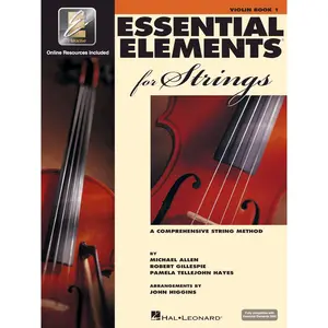 Essential Elements for Strings – Violin Book 1 with EEi Online Resources | Violin Method Book and Sheet Music for Students and Teachers | Comprehensive String Method – Newer 2025 Edition Available