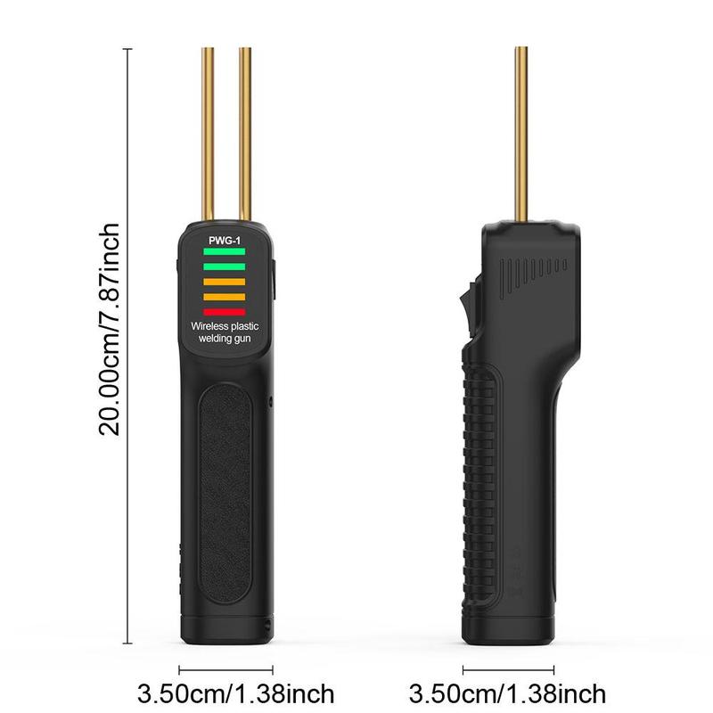 Handheld Wireless Plastic Welder, 1 Set USB Rechargeable Car Bumper Repair Welding Machine, Car Body Repair Tool, Professional Car Repair Tool, Heavy Duty, Electric, Handle, Power
