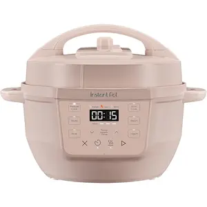 Instant Pot 4QT RIO Mini 7-in-1 Multi-Cooker, Pressure Cooker, Slow cook, Sauté, Steam, Rice Maker, Yogurt, & Warmer, Rosewater, 4 Quarts