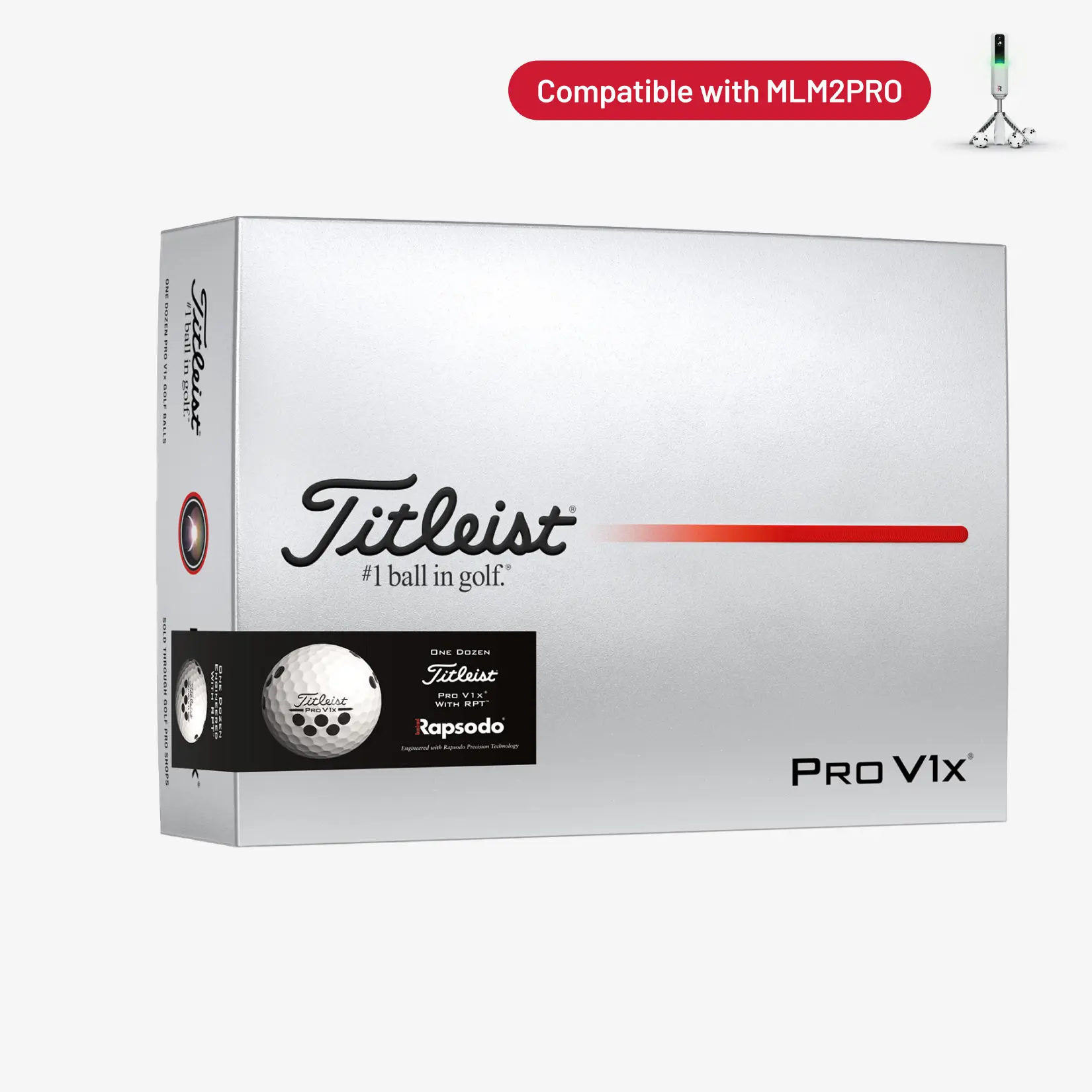 Titleist 2025 PRO V1x Golf Balls w/ RPT Titleist 2025 PRO V1x Golf Balls w/ RPT