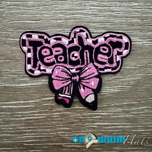 Teacher Iron-On Patch