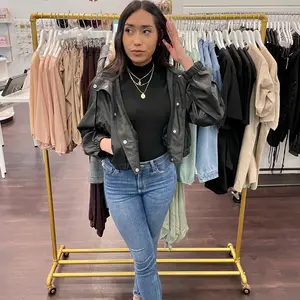 (Baddie windbreaker) Clothing Jackets crop womenswear  Stylish