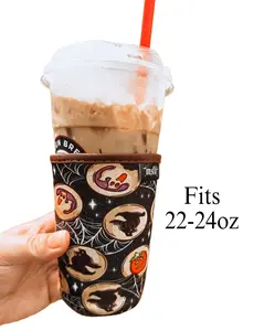 Halloween Cookies Cup Sleeve - Single Piece for Mug Use - Drinkware