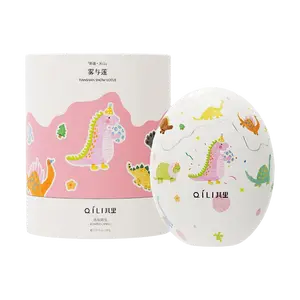 OILI QILI Giant Dinosaur Egg Scented Candle, Hatching Baby Dinosaur Surprise, Long-Lasting Home Fragrance, Aromatherapy Gift Box for Birthday, "Mist & Lotus" Scent, 200g