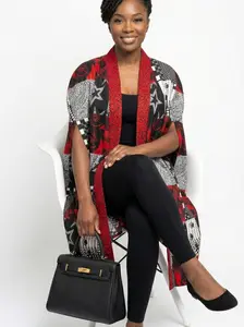 EWA Kimono Ankara African Print Jacket