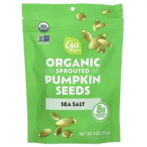 Go Raw Organic Sprouted Pumpkin Seeds, Sea Salt, 4 oz (113 g) Go Raw Organic Sprouted Pumpkin Seeds, Sea Salt, 4 oz (113 g)