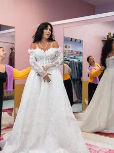 Seraphina Gown with Cape- Bridal