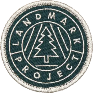 Landmark Logo Embroidered Patch