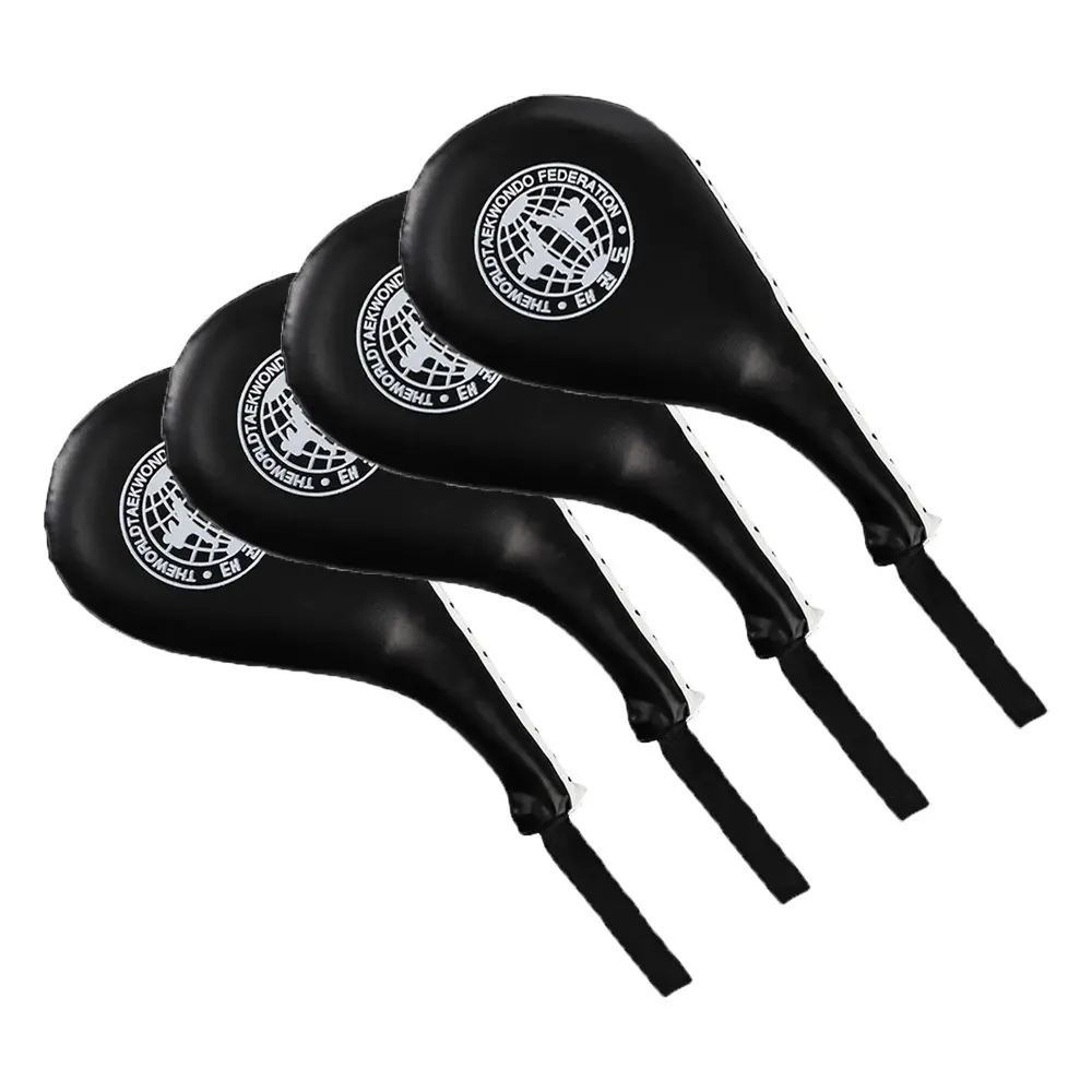 4 Pack Taekwondo Kick Pads, Durable Striking Kick Pads, Kicking Target Pads, Punching Paddles for Tae Kwon Do, Karate, Kickboxing, Martial Arts Training