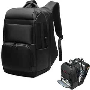 Multifunctional Backpack with USB Charging Port Design Unisex Multifunctional large capacity multi-pocket Durable Commuter Black School Laptop Backpack Versatile Everywhere Savvy Prison Pocket Tactical Travel Casual Men Bucked up Teacher Backpack