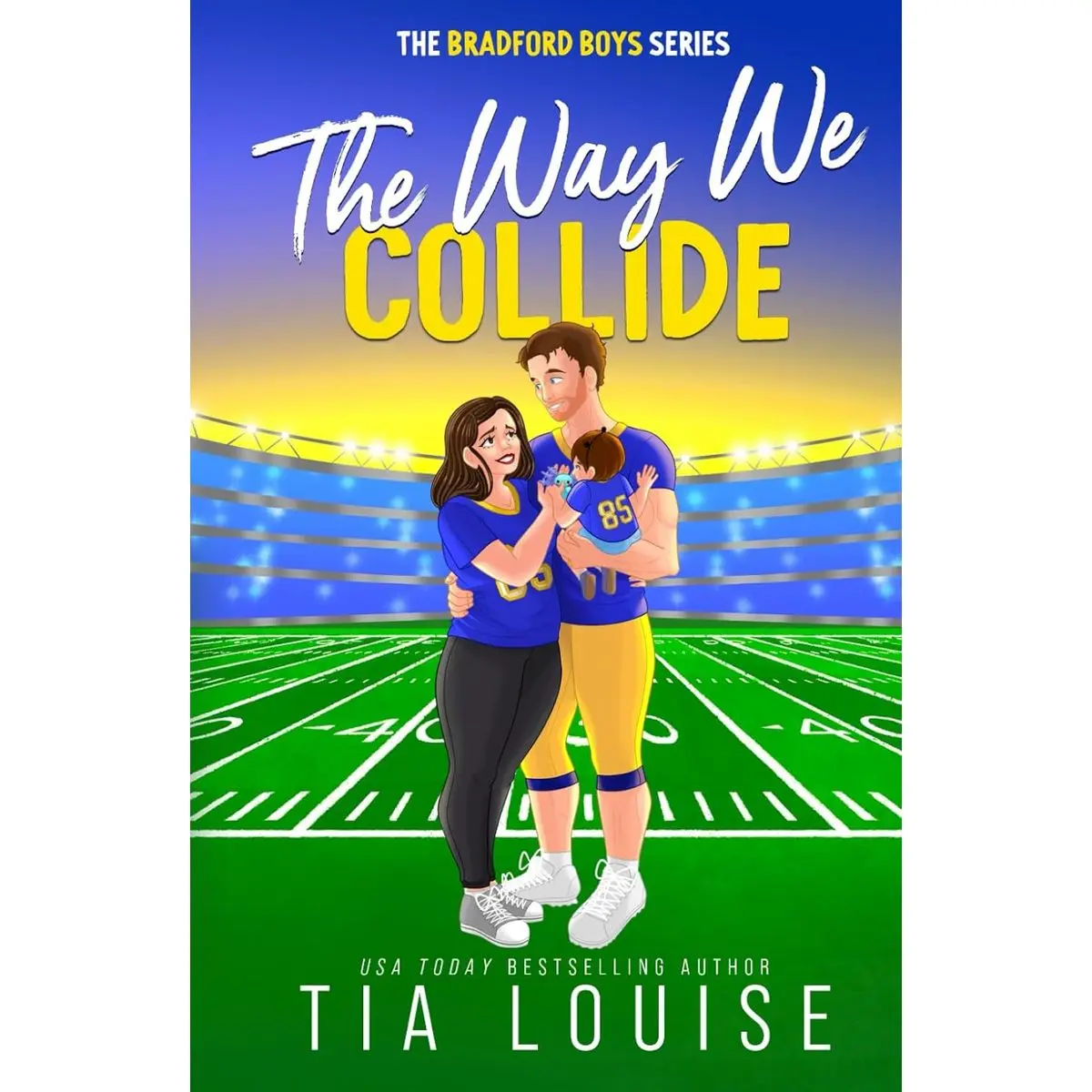 The Way We Collide: A surprise baby, marriage of convenience, football romance Hardcover – April 10, 2025
