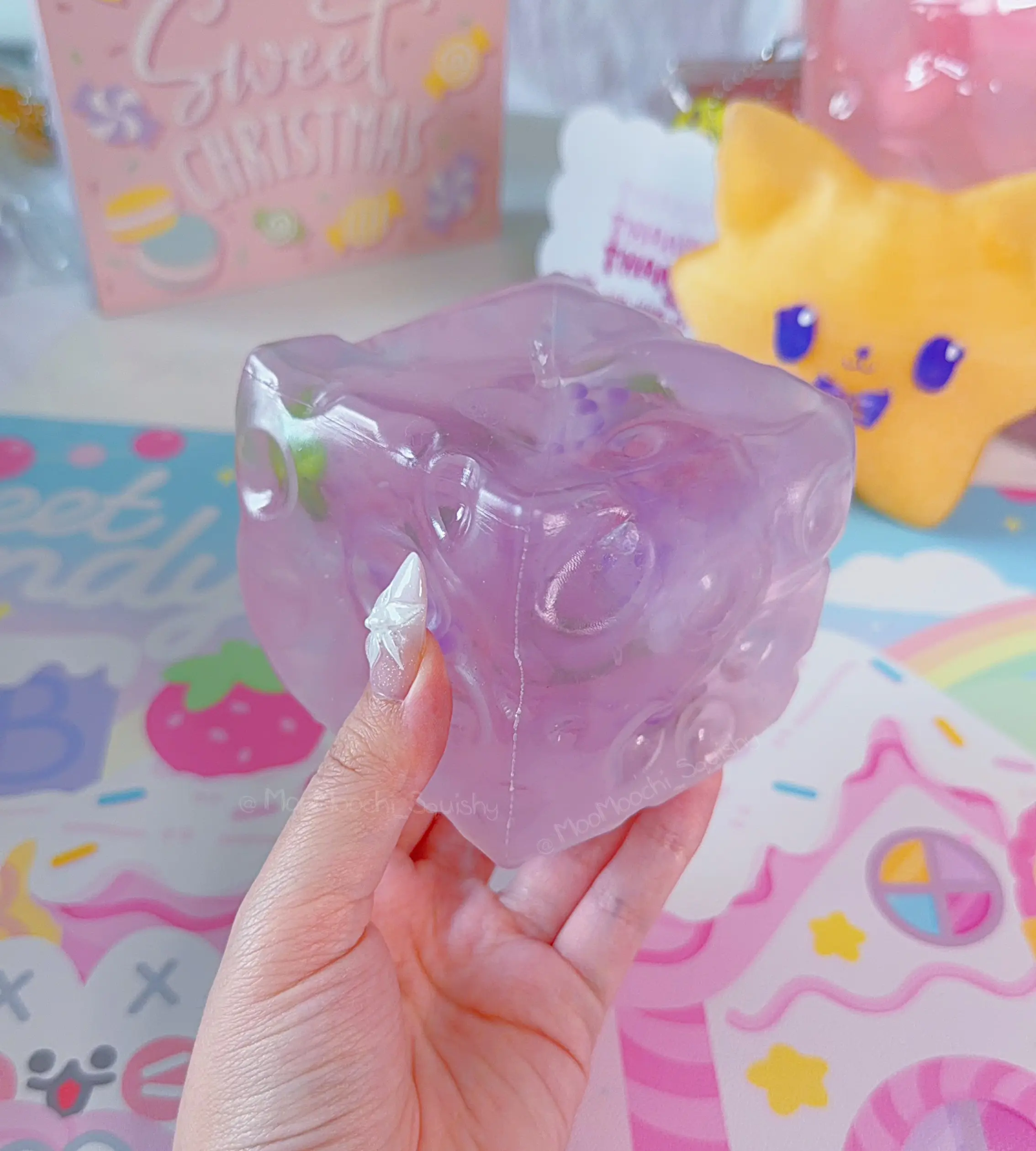 Chiboki Cheese Block Squishy Fidget Toy