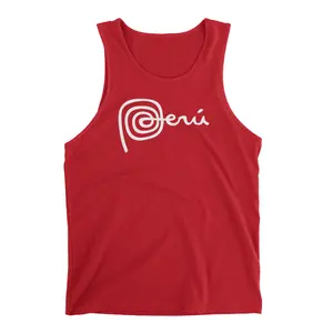 PeruCoUSA Marca Peru Tank Top Sleeveless for Men