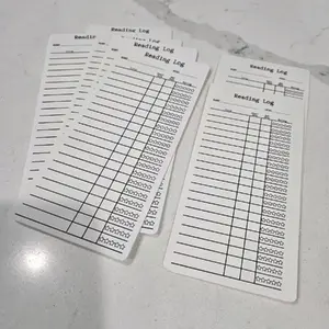 3 Pack Reading Log with **slightly flawed** edges