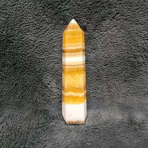 Banded Honey Calcite Tower 210g