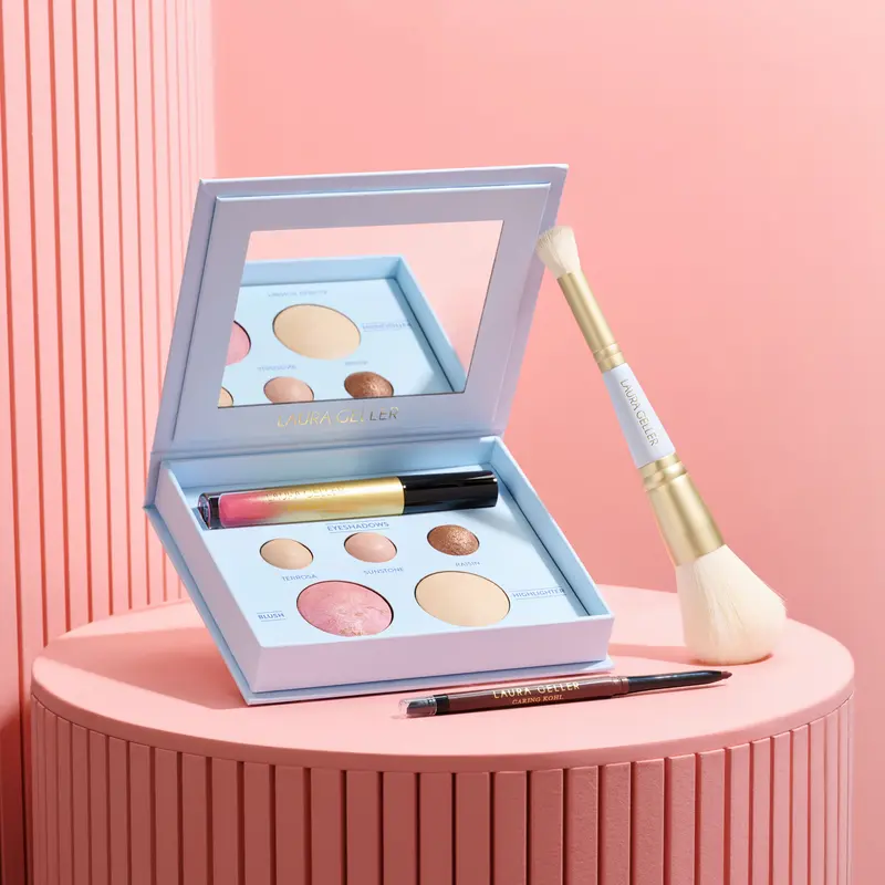 Laura Geller Baked Face Lip & Eye Collection w/ Brush