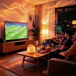 Oryze 16 Color Changing Star Projector with Remote Control for Bedroom Decoration Ocean Wave & 3D Water Ripple Effects Christmas Gift Romantic Mood Lighting DealsForYouDays
