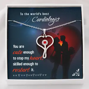 Cardiologist Gift Necklace, Doctor Gift Necklace, Birthday Gift necklace For Doctor, Graduation Gift Necklace