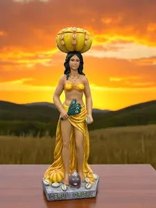 Statue of Orisha Oshun/ Estatua de Orisha Oshun 36inch Decor Decorative