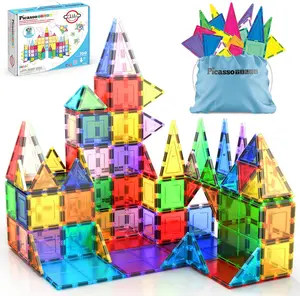 flash card flash cardflash cardPicassoTiles 100 Piece Set 100pcs Magnet Building Tiles Clear Magnetic 3D Blocks Construction Playboards, Creativity Beyond Imagination, Inspirational, Recreational, Educational Conventional