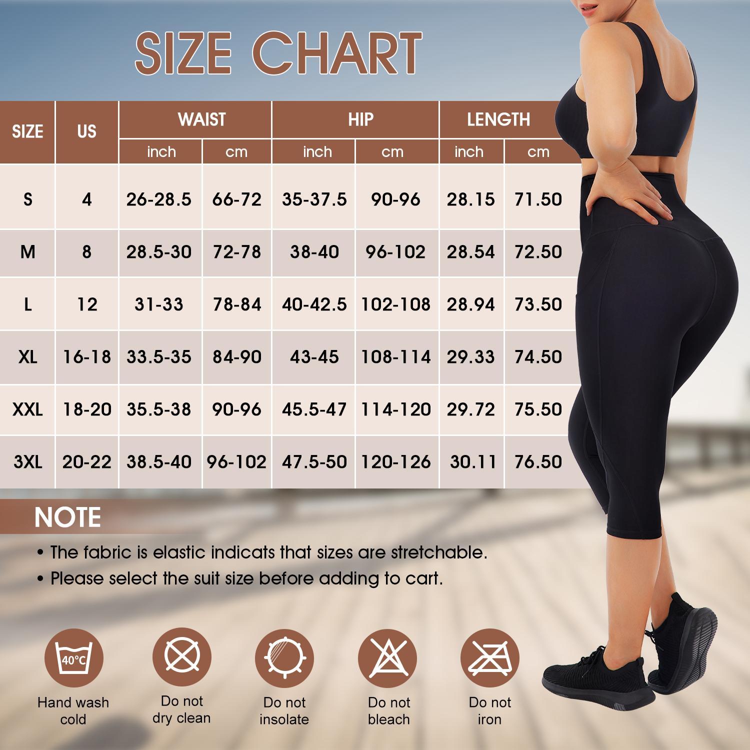 FeelinGirl Capri Leggings with Pockets for Women  Corset  Tummy Control Athletic Pants Casual Comfort Shapewear Sporty Womenswear