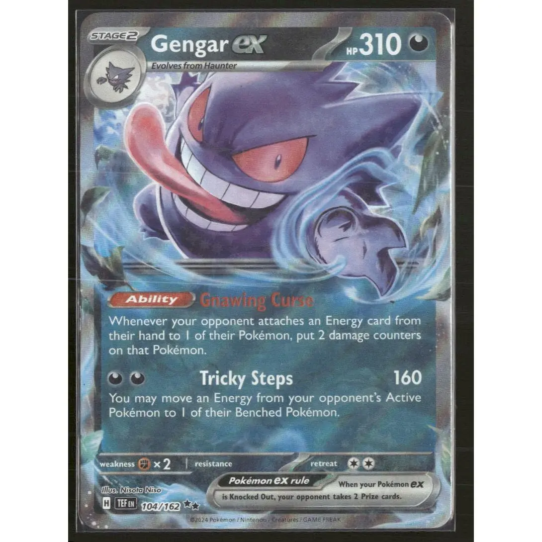 SV05: Temporal Forces Gengar ex #104/162