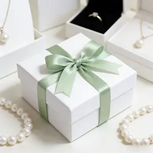 Elegant Sage Green Satin Ribbon 22.4 Meters 0.39 Inch Wide Solid Color Ribbon for Gift Wrapping Jewelry Bows Floral Crafts Hair Accessories and DIY Projects