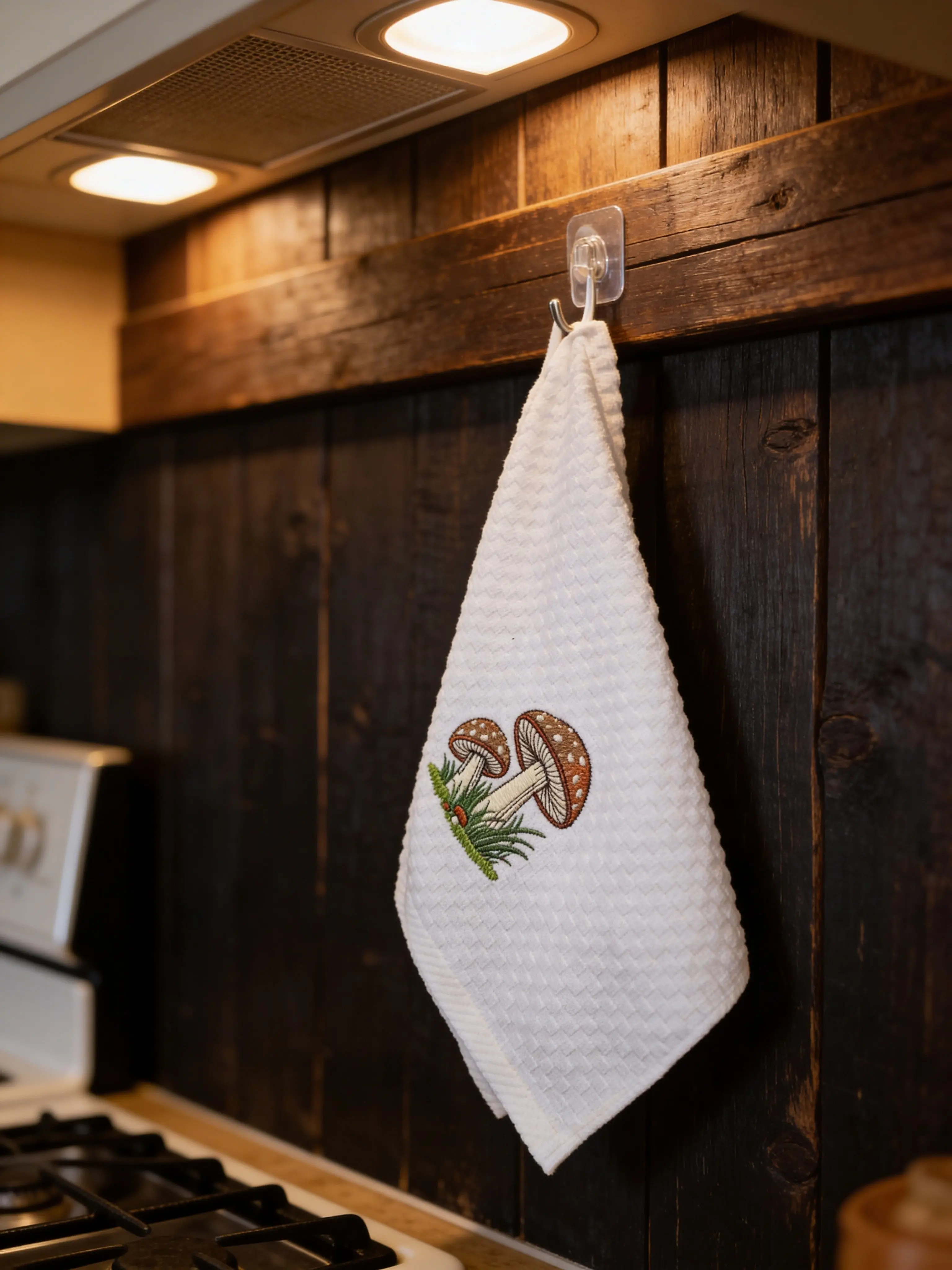 mushroom kitchen hand towel set