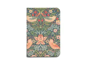William Morris Strawberry Thief Pattern Pocket Notebook